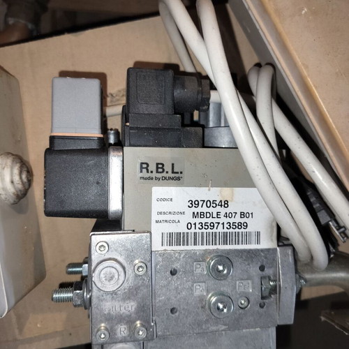 Heating radiators like new with gas boiler and components