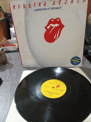 Rolling Stones Undercover of the Night vinyl record used, rock