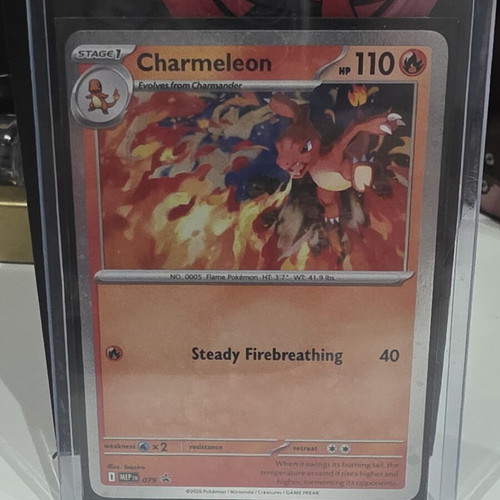 Charmeleon MEP 079 Pokemon Mega Evolution Chaos Rising Holo Promo new
