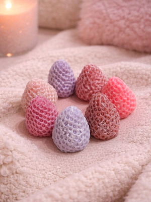 Wax melts mini φράουλες 40g 7 τμχ κατόπιν παραγγελίας