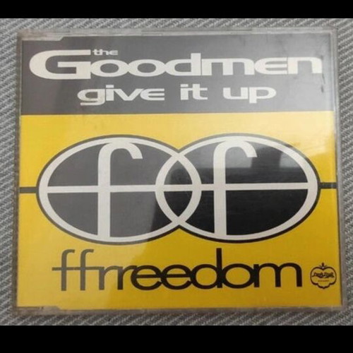 Goodmen Give It Up / Ffreedom CD like new, electronic tribal