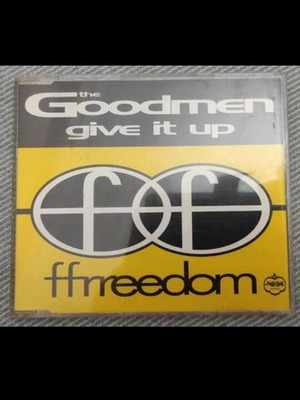 Goodmen Give It Up / Ffreedom CD like new, electronic tribal