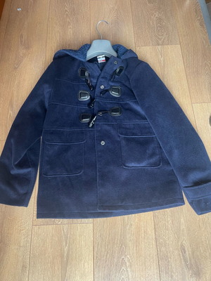 Montgomery coat for 10-year-old boy like new, blue