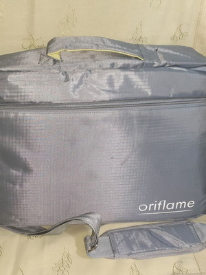 Oriflame professional briefcase like new, gray and green