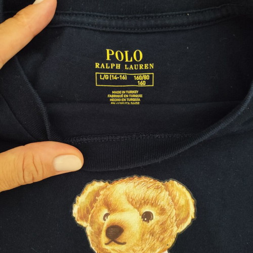 Polo Ralph Lauren long-sleeve shirt new, size Large, blue