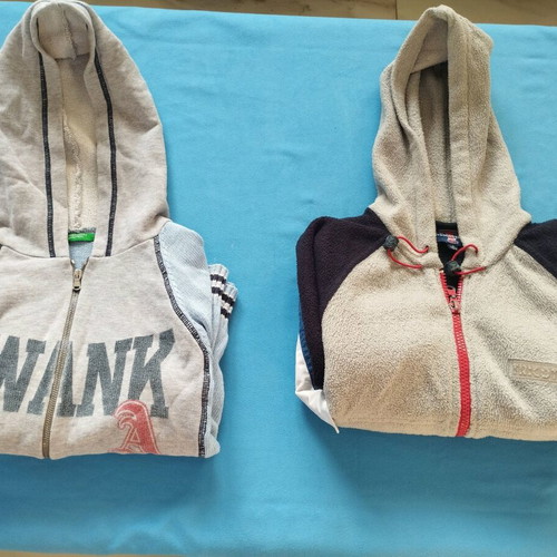 Set of 2 Benetton and Tricoteen Wear kids jackets like new, size 4 (104cm)