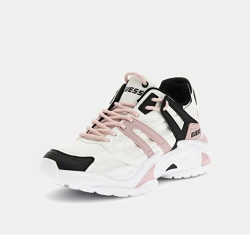 Guess sneakers size 40, like new, white and pink
