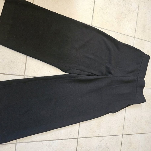 Zara crop zip culotte pants black like new, size S