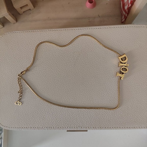 Dior DIO(R) Evolution Gold Plated Necklace like new