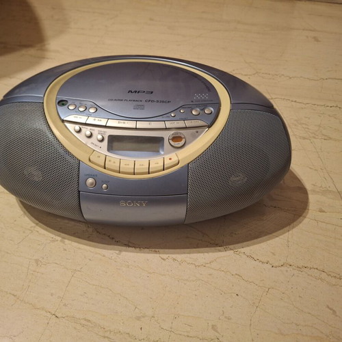Sony CD-R/RW playback model CFD-S35CP used CD player radio cassette recorder