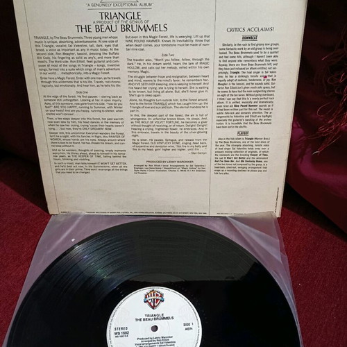 Triangle by Beau Brummells, new Greek record, rock