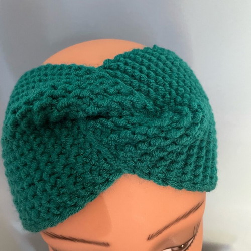 Handmade knitted hairbands new, 25% wool 75% acrylic