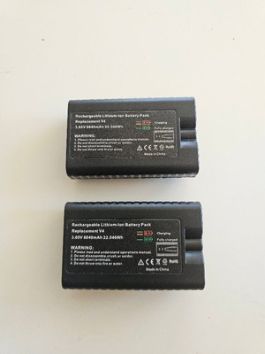 Ring Video Doorbell Battery Pack 2x 6040mAh 3.65V new