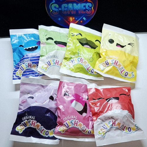 McDonald's Happy Meal Squishmallows Mini Plush Lot Set of 7 New