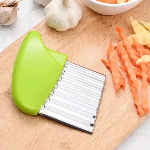 Zigzag cutter for potatoes and vegetables new
