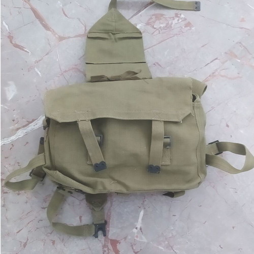 Authentic Greek Army Campaign Set with Canteen, Flask & Case like new