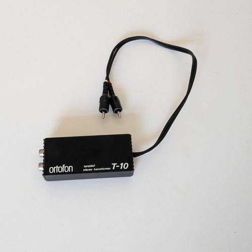 Ortofon T-10 Step-up Transformer used for MC cartridges