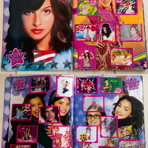 Patito Feo Sticker Album used with 290 of 300 stickers, vintage 2008