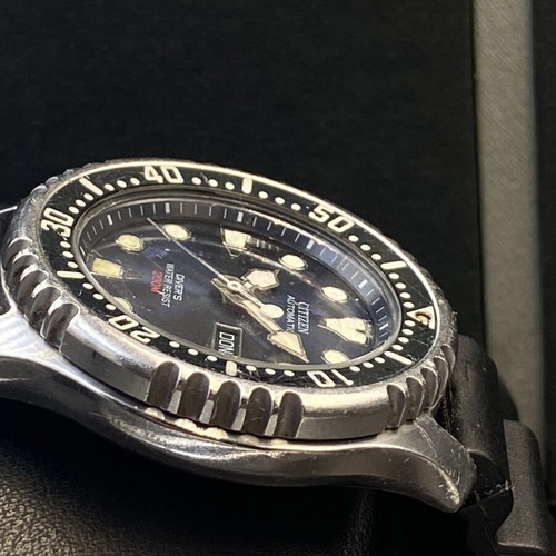 Citizen Promaster Diver 200m αυτόματο ρολόι μεταχειρισμένο, μπλε καντράν