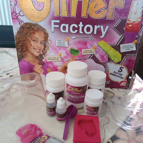 Glitter Factory game in original packaging, like new