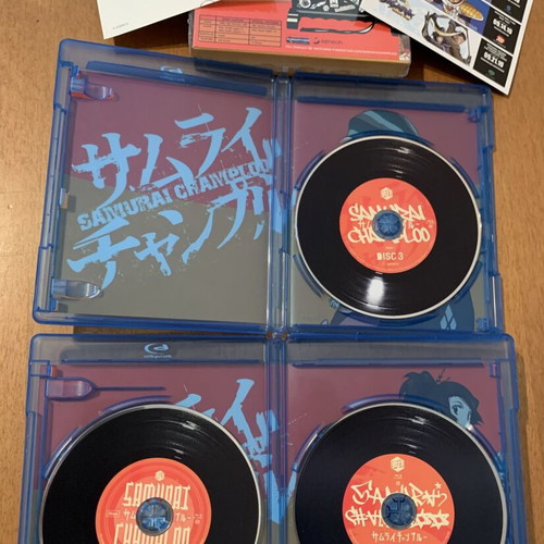Samurai Champloo Blu-Ray box set like new, complete series