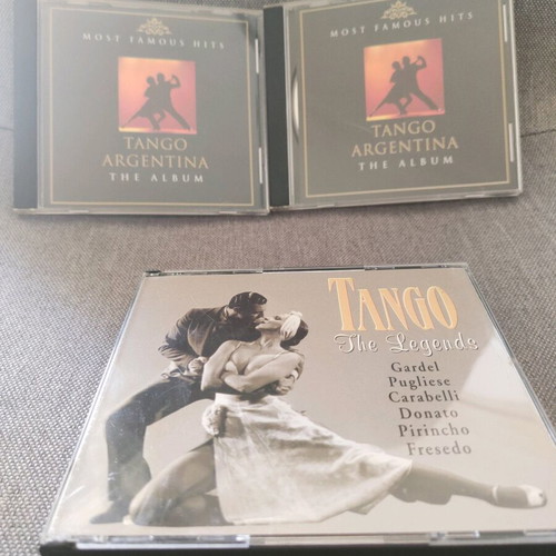 Tango CDs used, pack of 9, good condition