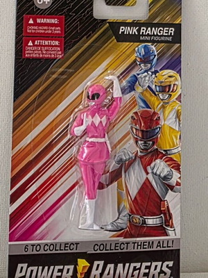 Pink Ranger Power Rangers 7cm miniature figure