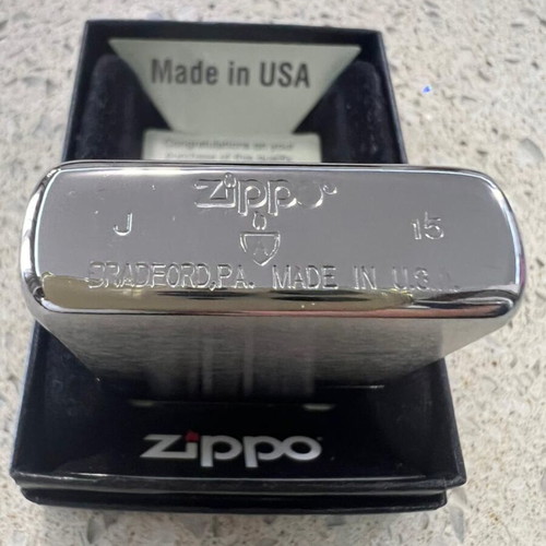 Zippo Armor Brushed Chrome 162 new model 2015
