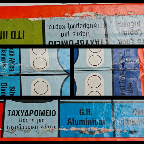 Anti-Monopoly board game Nilco 1984 used with missing parts