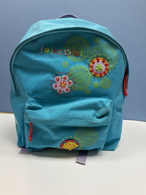 Busquets Folk Color Mandala Y2K School Backpack