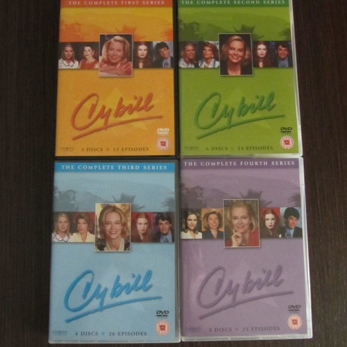 Comedy DVD series used, 8 titles with subtitles