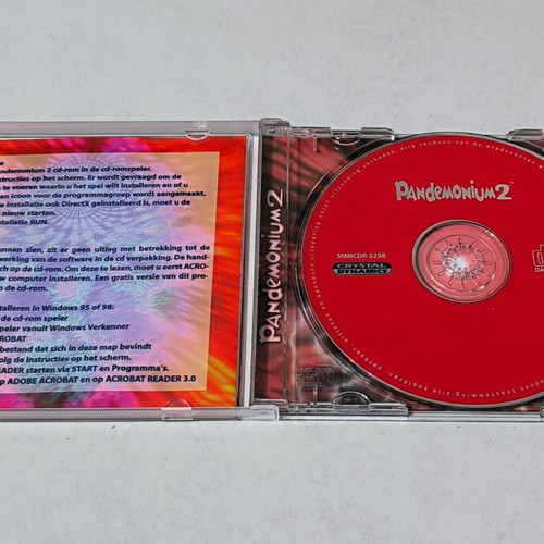 Pandemonium 2 PC like new, Crystal Dynamics, Jewel Case