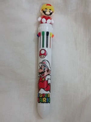 Super Mario pen with eight colors new