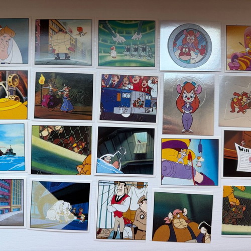 Chip n Dale Disney 1989 stickers new, pack of 83
