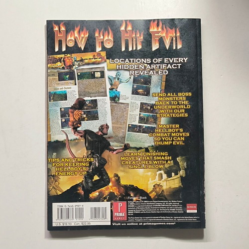 Ръководство за стратегия Hellboy: The Science of Evil употребявано