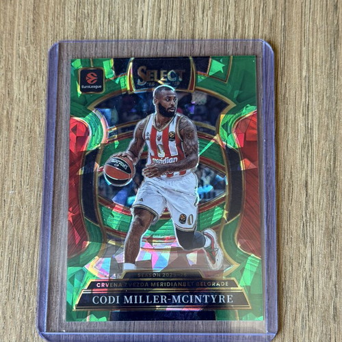Codi-Miller Mcintyre Panini Select EuroLeague 2026 #79 card