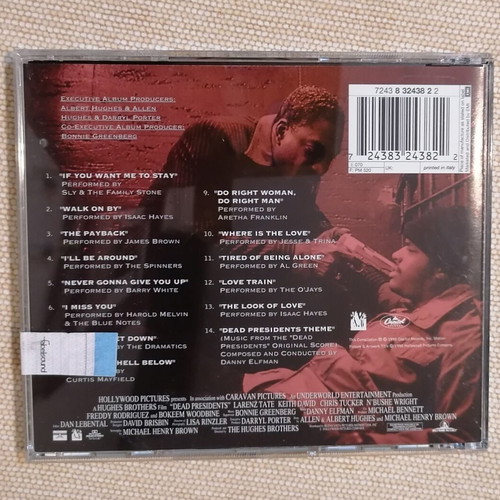 Dead Presidents Original Motion Picture Soundtrack CD like new, hip-hop
