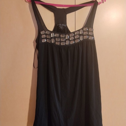 Mango backless blouse like new with beads
