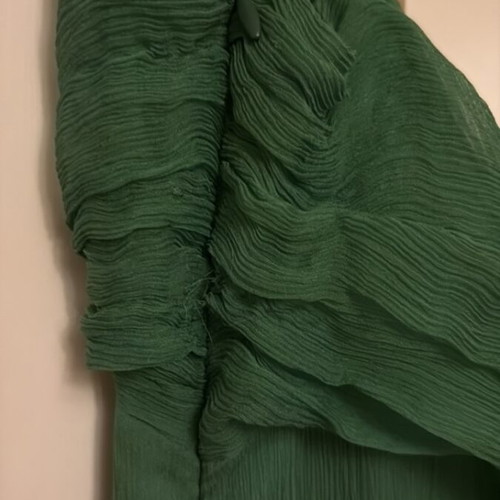 Zara dress cypress color size Large like new