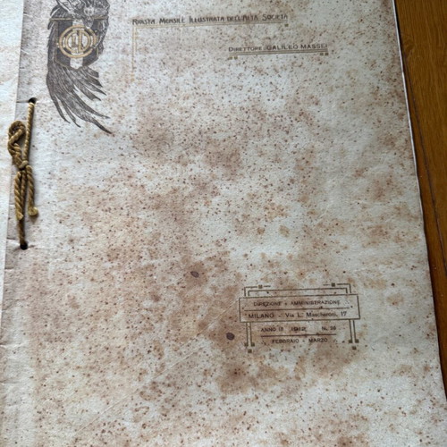 La Cronaca d'Oro 4 used Italian magazines from 1920s