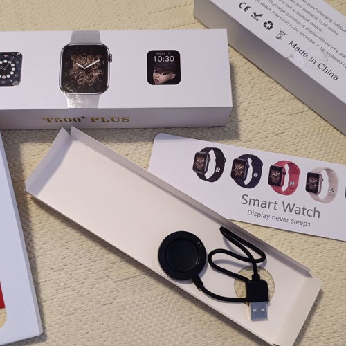 Smart Watch T500+ Plus red, new