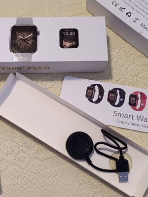 Smart Watch T500+ Plus red, new