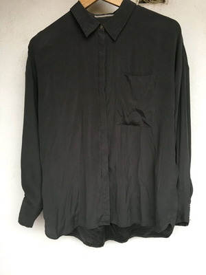 The Mercer NY shirt dark gray size S like new