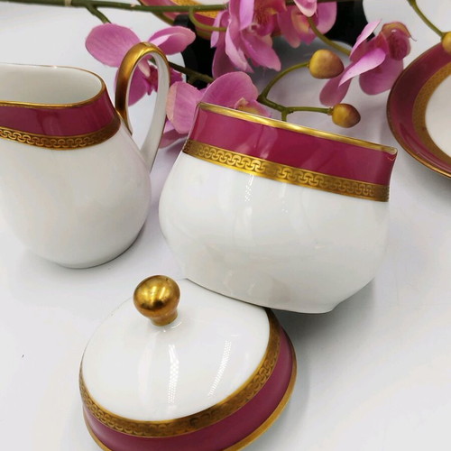 Hutschenreuther Olivia 63 bone china serving set used