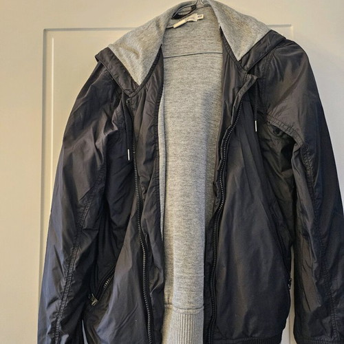 Φούτερ αδιάβροχο με επένδυση και φερμουάρ H&M σαν καινούργιο, μέγεθος S