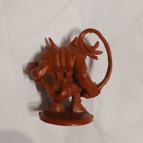 Demon figure used from the board game The Legend of Zagor