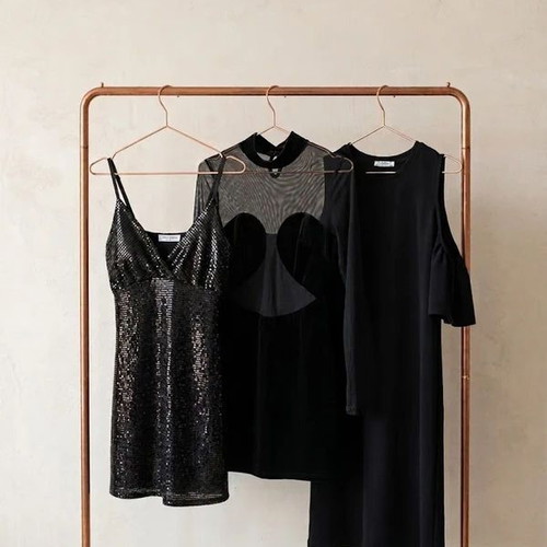 Set of 3 black women's dresses size M like new