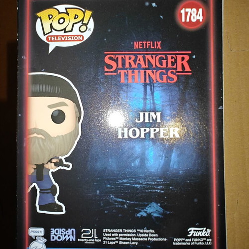 Funko Pop! Stranger Things Jim Hopper vinyl figure new