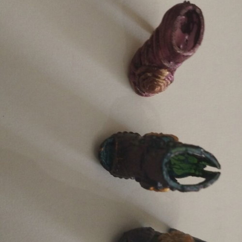 Doll shoes hand-painted, pack of 2 for 30 cm dolls, new