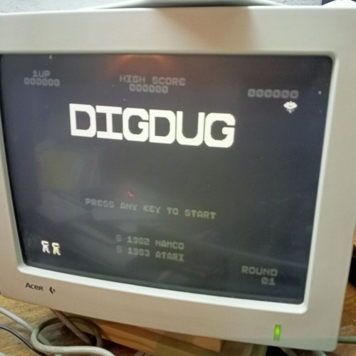 Acer CGA Monochrome Monitor used